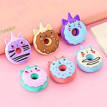 Cute Back To School Gifts - Unicorn Donut Shaped Eraser