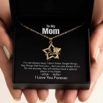 Best Gift For Your Mother To My Mom Necklace