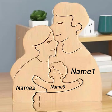 Personalized Home Puzzles For Mother's Day Father's Day Warm Gifts