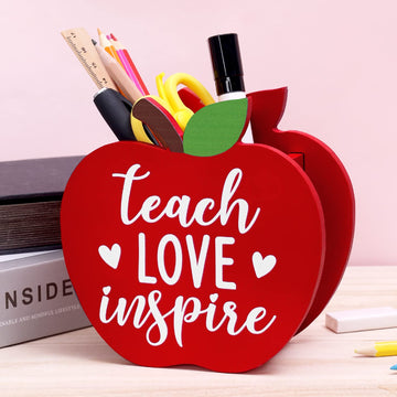 Apple Pencil Holder - Back to School Teacher Gift