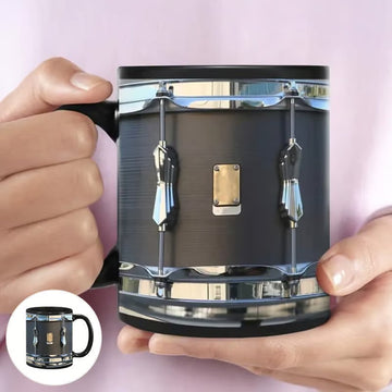 Vintage Drum Mug Funny Drumming Gifts