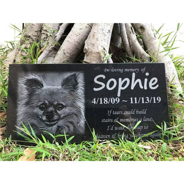 Personalized Cat Dog Memorial Stones Grave Markers