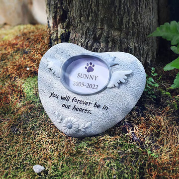 Pet Dog Tombstone Creative Resin Simulation Memorial Stone