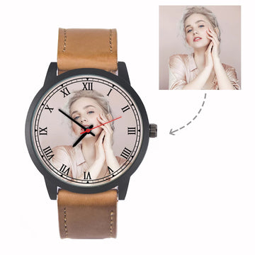 Men's WristWatch Personalized Customizable Arabic numerals Font Quartz Hip hop Cool Style Gift Festival Souvenir