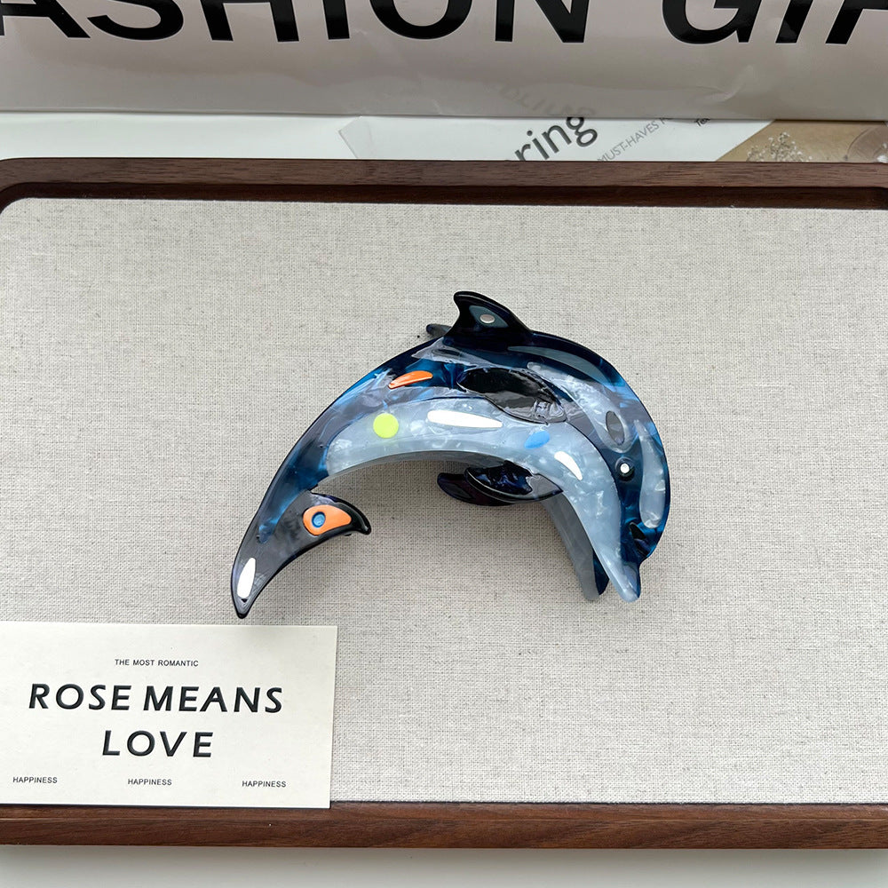 Ocean Sea Animal Hair Claw - Gift For Her