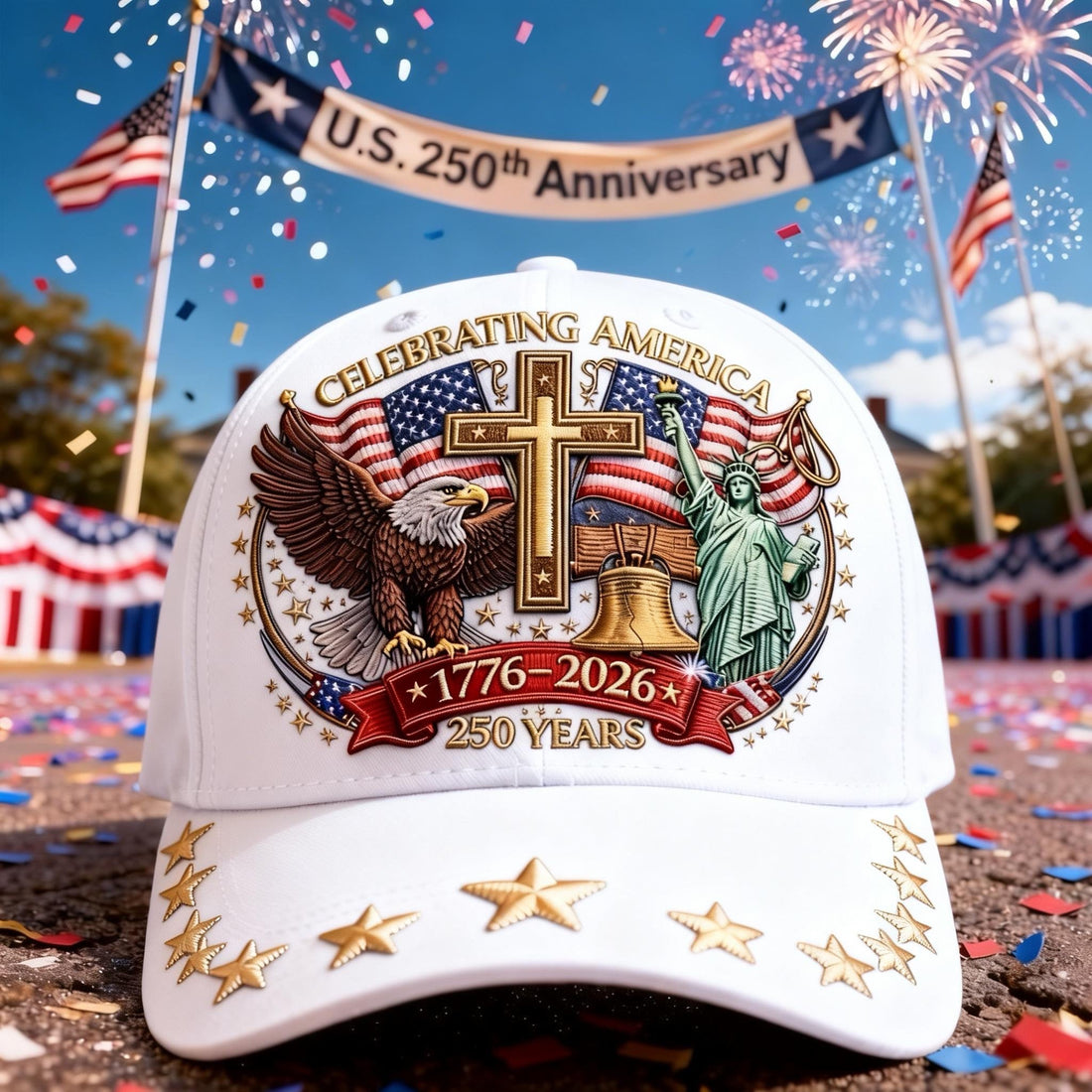 United States 250th Anniversary Hat
