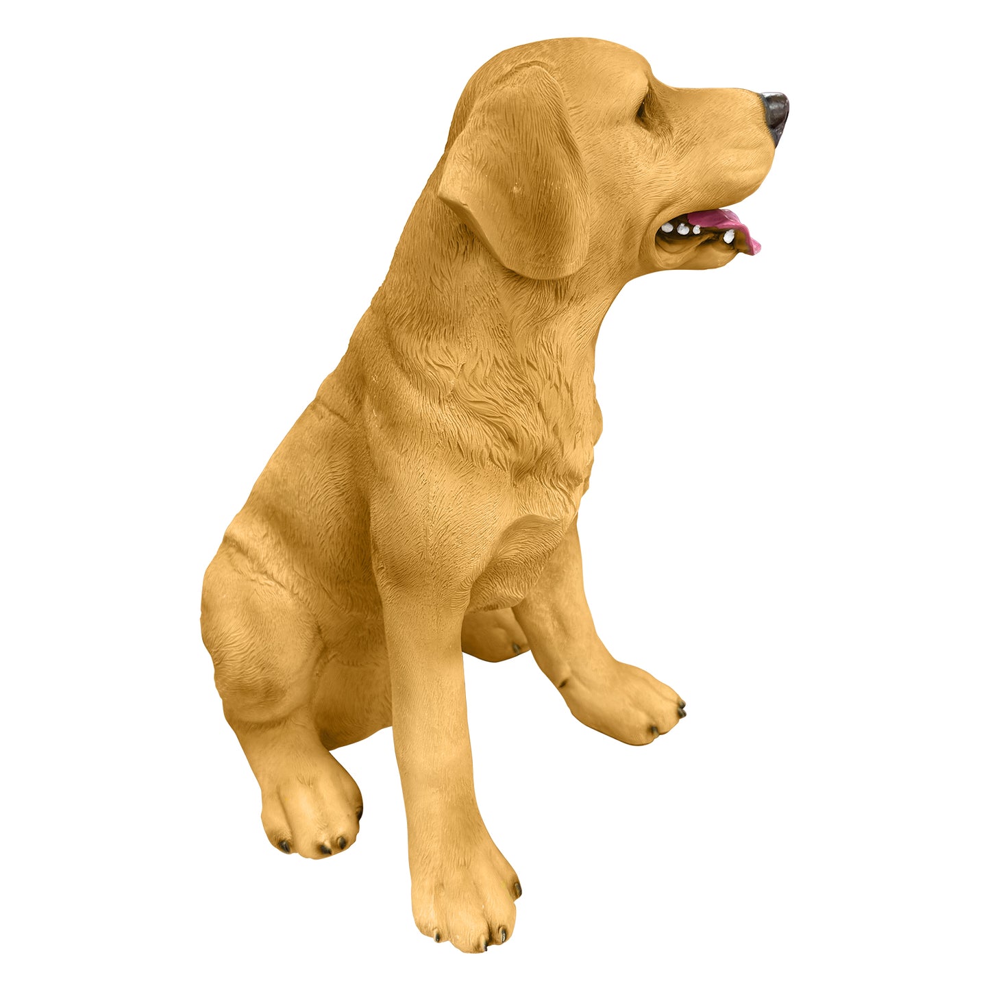 Bionic Realistic Labrador Statue, Weatherproof Resin Dog Decor, Gift for Dog Lovers
