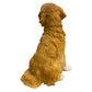 Lifelike Golden Retriever Resin Statue, Dog Garden Patio Decor, Gift For Dog Lovers