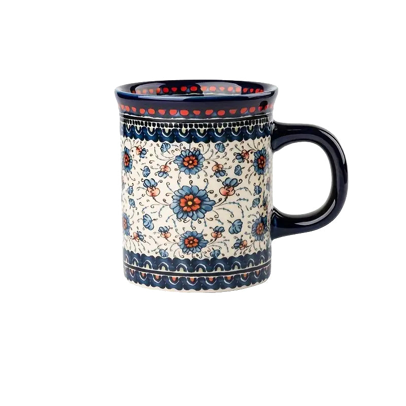 Classical Gardening Floral Ceramic Coffee Mug (15oz)