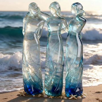 Ocean Sisters Sculpture – Three Sisters by the Sea