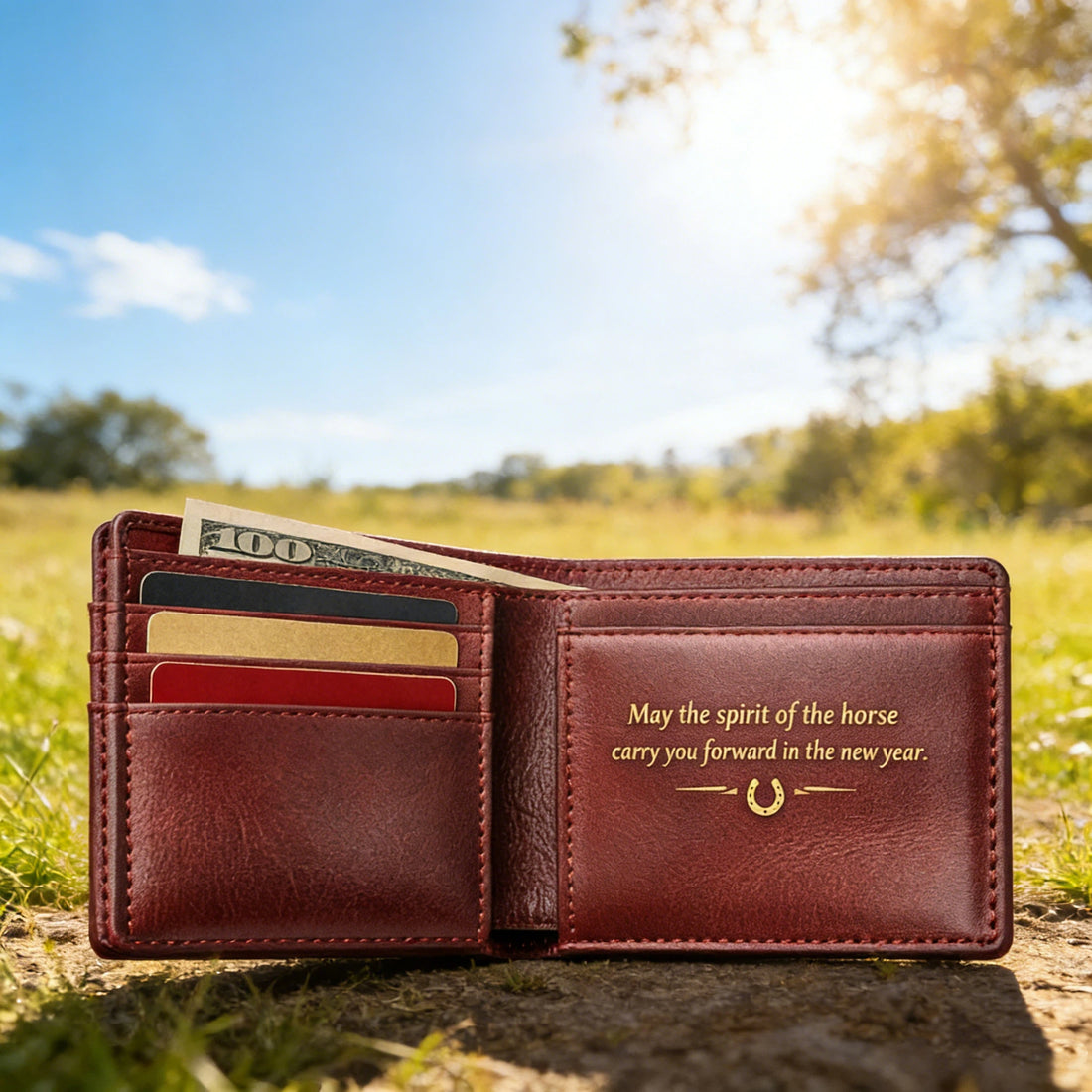 🐴2026 Year of the Horse Wallet- A Symbol of Strength & New Beginnings