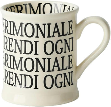 Minimalist French Retro Ceramic Mug