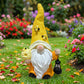 Bee Gnome Statue , Honeycomb Garden Gnome Decor, Gift for Plant & Bee Lovers