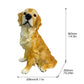 Lifelike Golden Retriever Resin Statue, Dog Garden Patio Decor, Gift For Dog Lovers