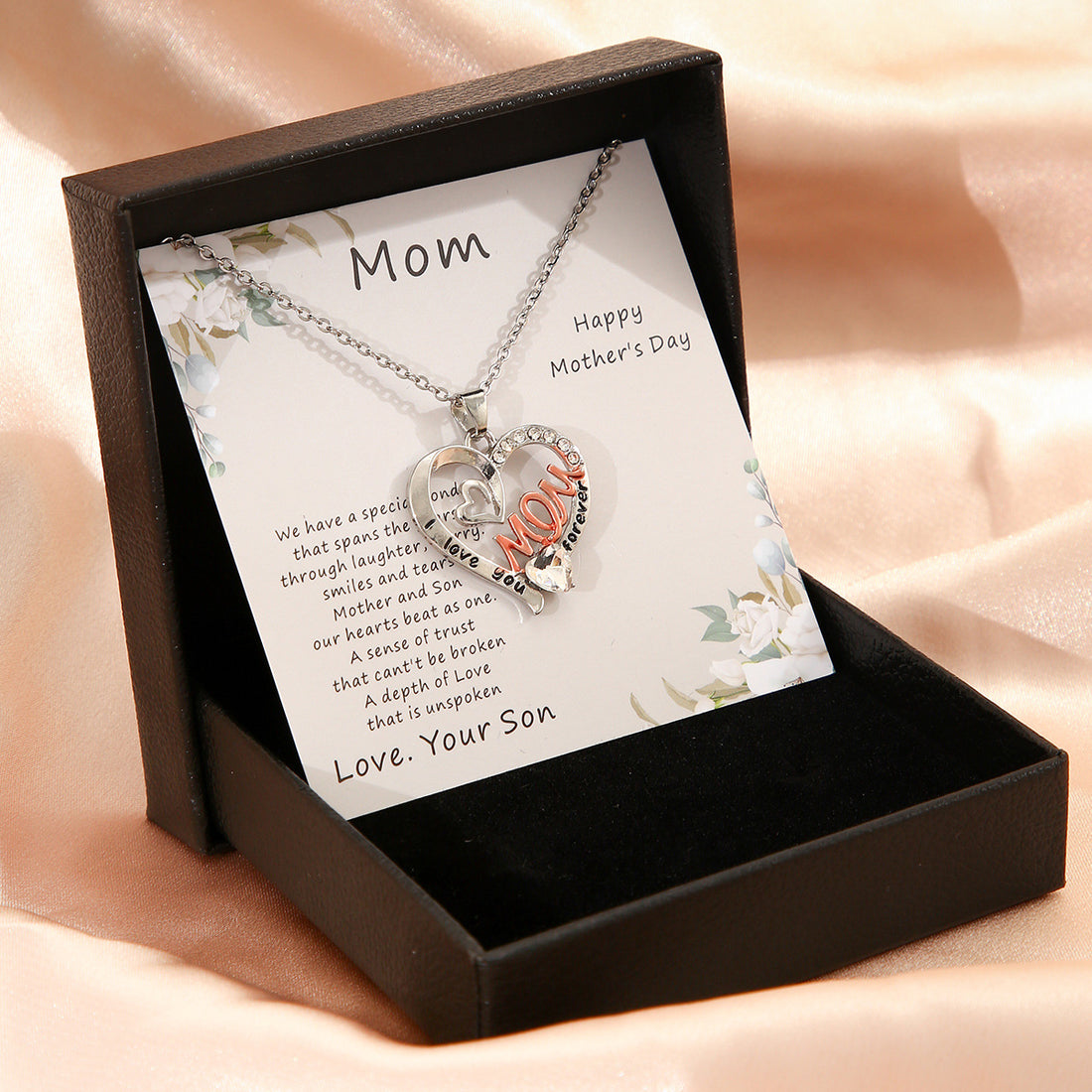 Best Gift For Your Mother To My Mom Necklace