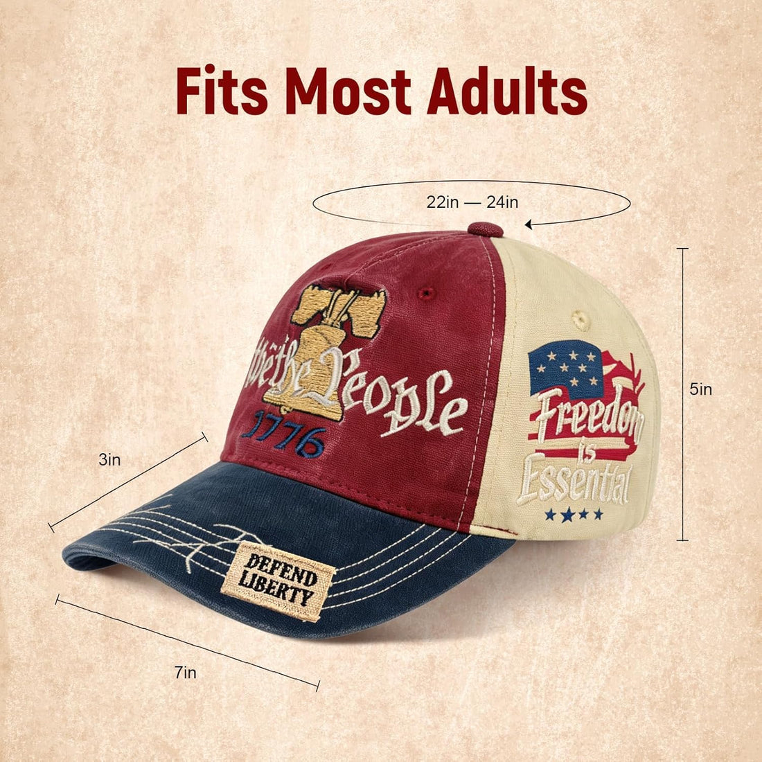 250 Years American Anniversary Cap