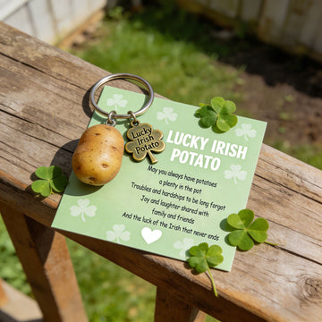 Lucky Irish Potato Keychain