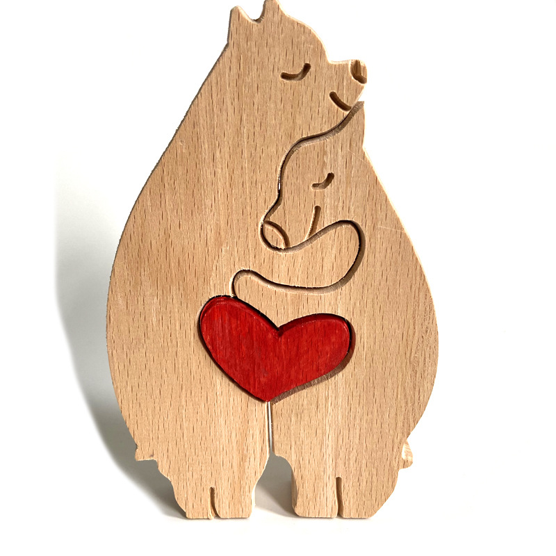 Wooden Ornaments: The Gift of Love
