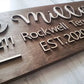 Personalized Wall Sign Wooden Home Wall Decor Custom Wood Sign