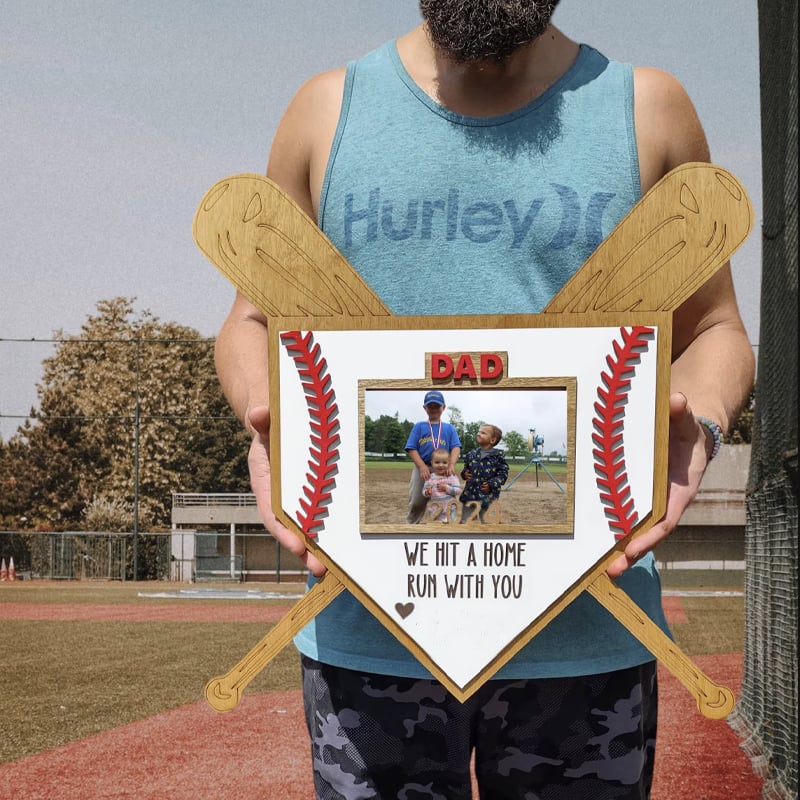 Father's Day gift - baseball picture frame