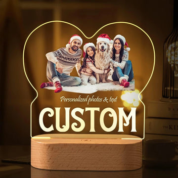 Custom Birthdays Wedding Anniversaries Gifts Led 3D Lamp Light