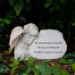 Personalized Dog Angel Memorial Garden Statue