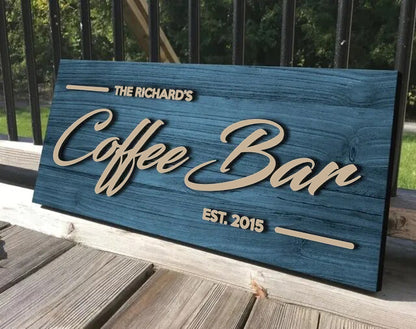 Personalized Wall Sign Wooden Home Wall Decor Custom Wood Sign