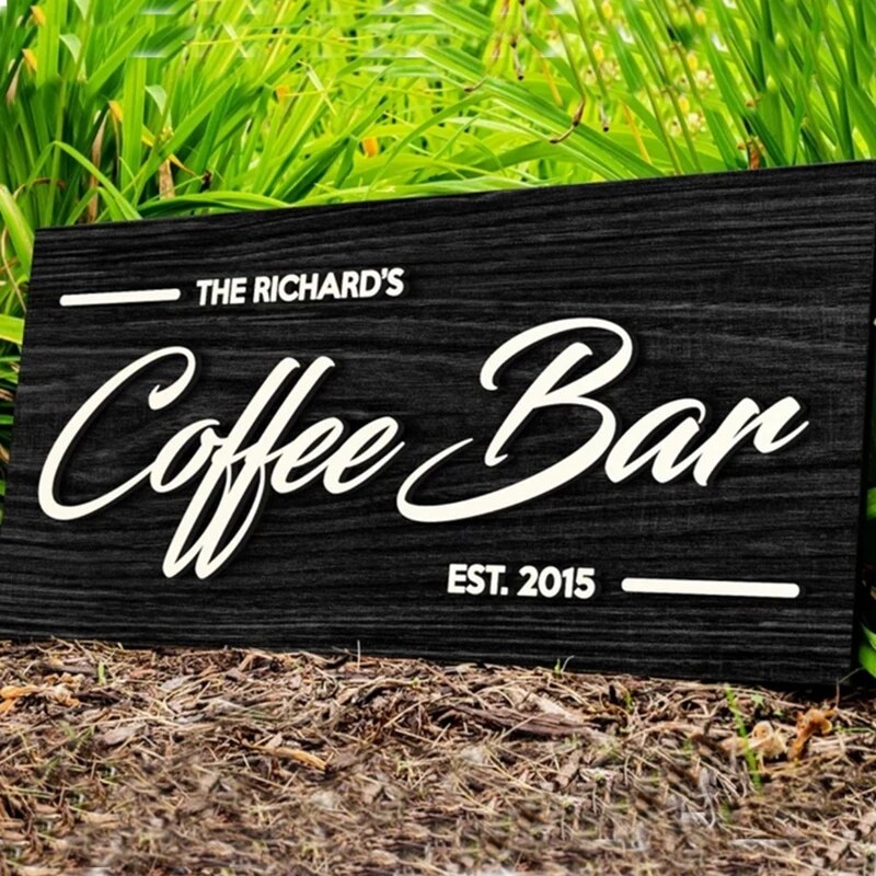 Personalized Wall Sign Wooden Home Wall Decor Custom Wood Sign