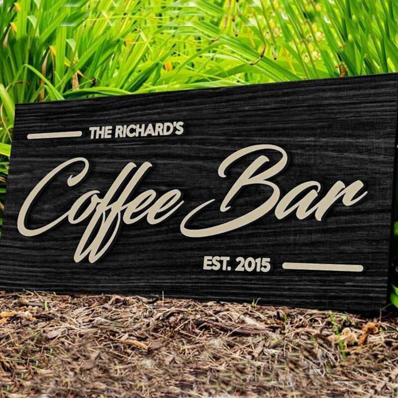 Personalized Wall Sign Wooden Home Wall Decor Custom Wood Sign