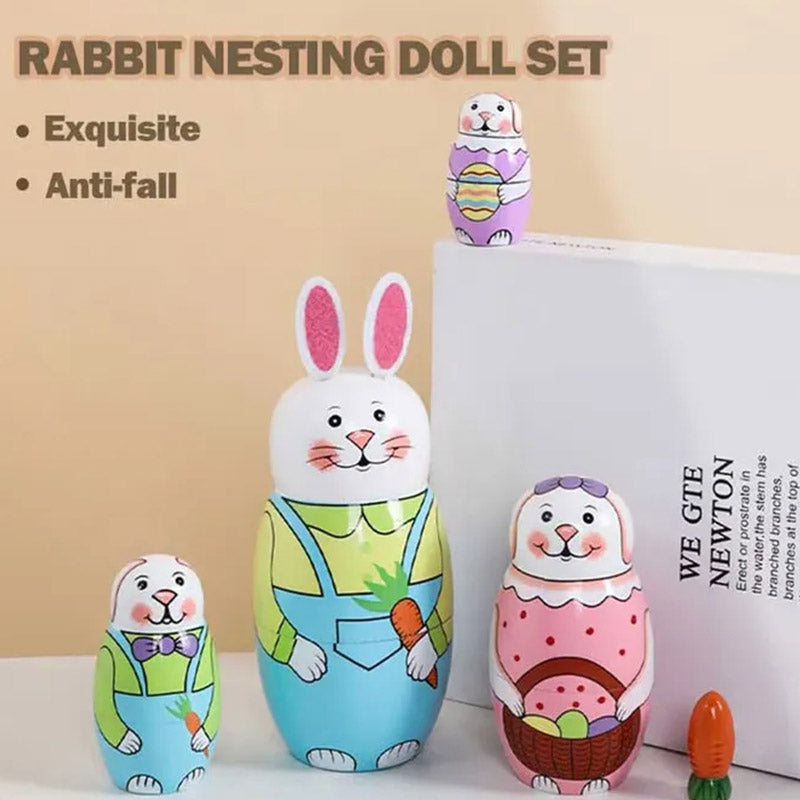 Rabbit Nesting Doll Set